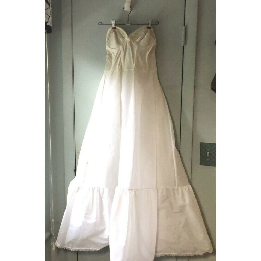 Vintage Arlauret Bustier full skirt petticoat